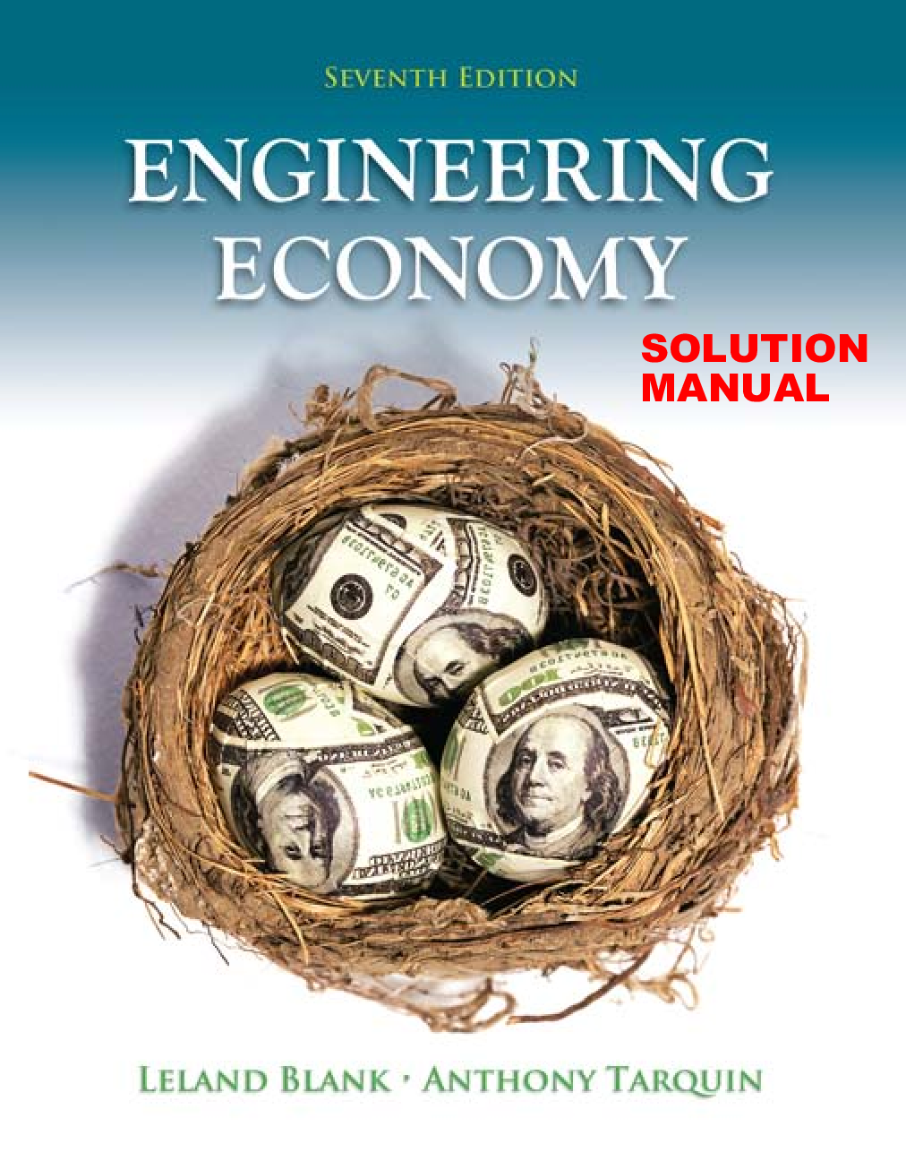 Preview image for Engineering Economy 7th edition Solutions Manual